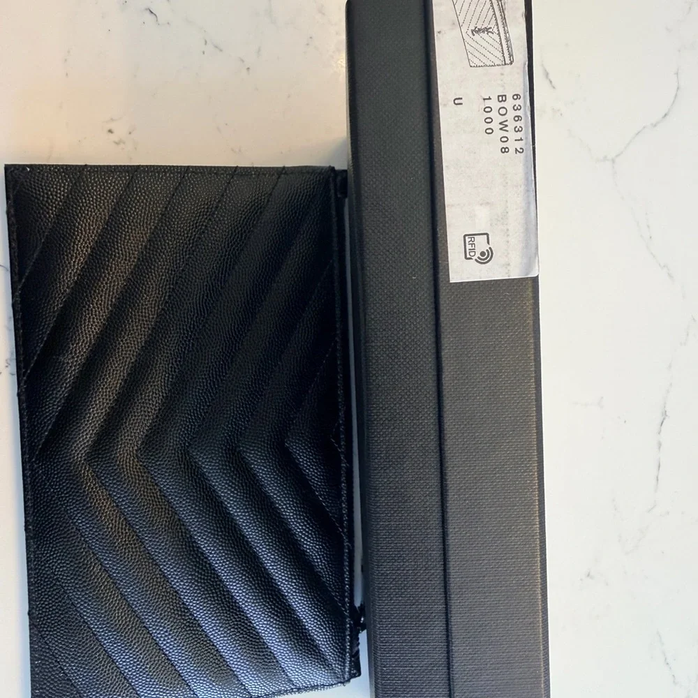 Yves Saint Laurent Black Clutch - Picture 4 of 5